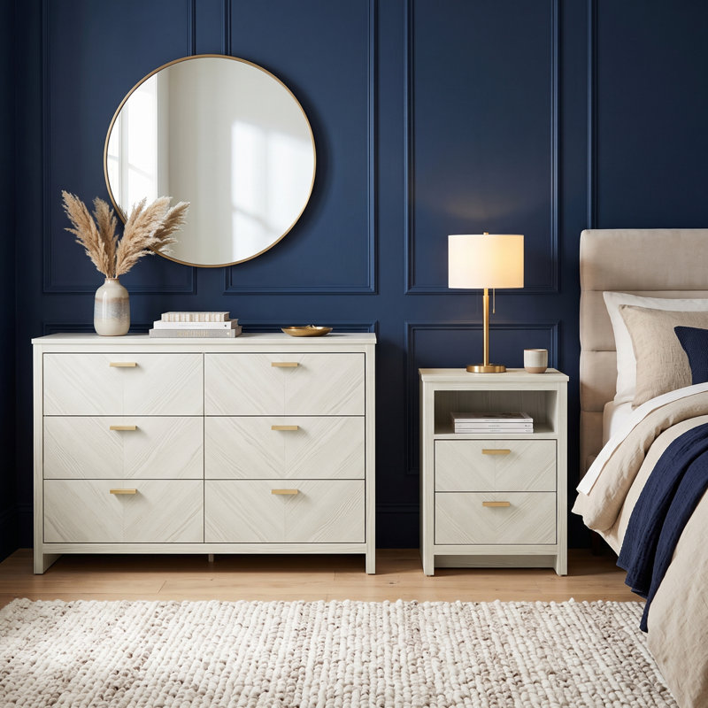 Bonny Adalinne Serenity Storage Set, New White