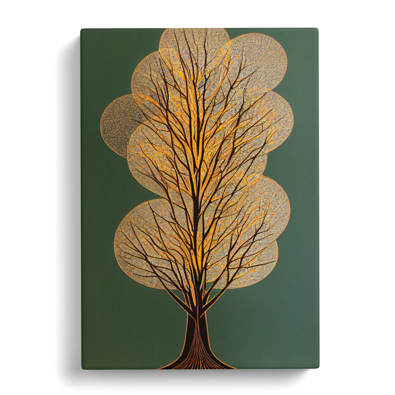 Contemporary Tree Vol.4 - Wrapped Canvas, 76cm H x 50cm W x 3cm D
