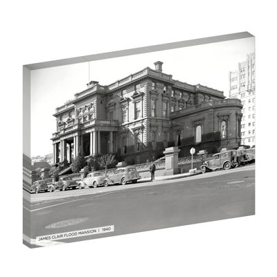" James Clair Flood Mansion "