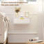 40cm W Manufactured Wood Bedside Table-1153557112