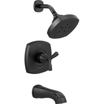 Stryke 14 Series Tub and Shower Faucet Trim with Diverter and H2Okinetic Technology