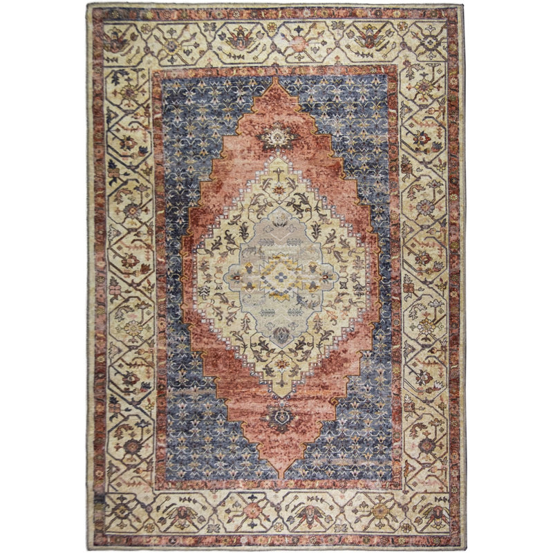 Jessiejames Oriental Indoor Rug, Rectangle 8' x 10'