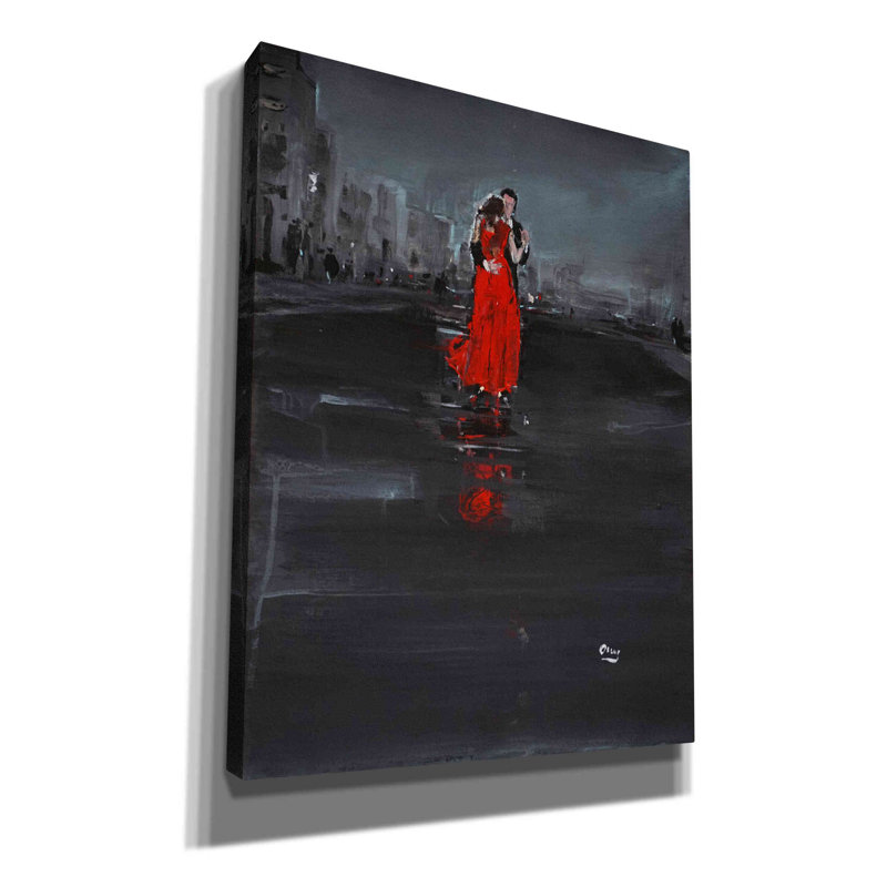 Noir - impression sur toile tendue
