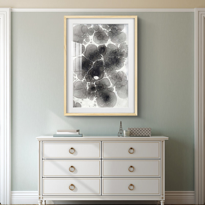 Marbling XIV -Framed Print