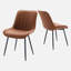 Side Chair in Brown