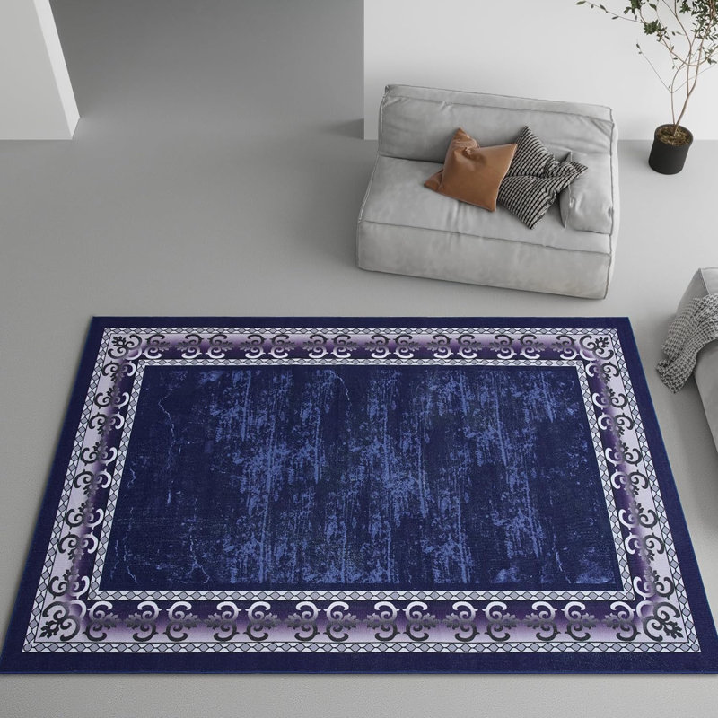 Fillender Floral Indoor Rug, Rectangle 4' x 6'