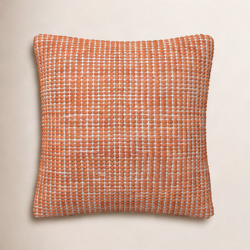 Coussin Waverly, 13 po x 20 po, rouille, Duvet