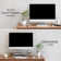 Lameek Wood Monitor Stand With USB Port