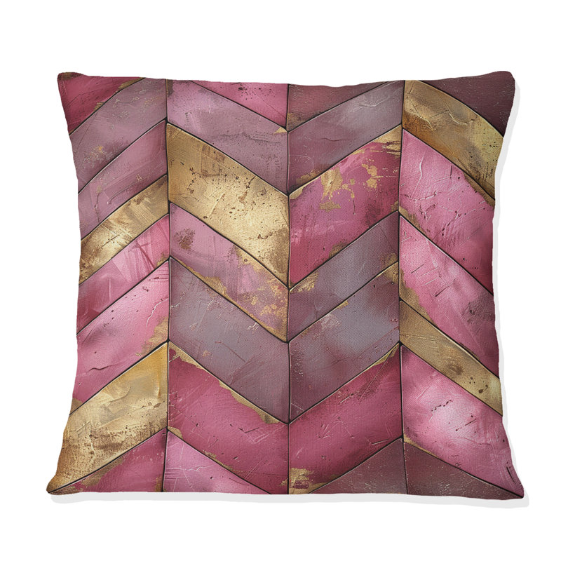 Coussin décoratif sans motif Mid-Century