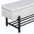 Farmhouse Upholstered Storage Bench With Hidden Compartment, Modern Entryway Bench For Living Room, Entryway, And Hallways-1750346794