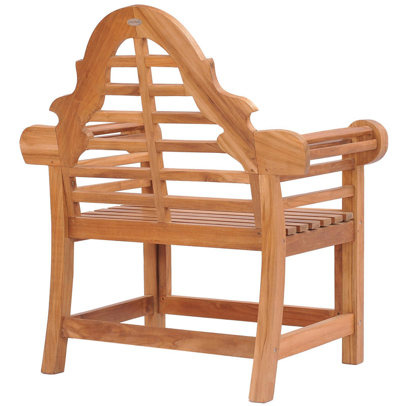 Passarelli Outdoor Teak Dining Armchair