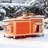 Heated Cat House for Outside Outdoor Cat House Weatherproof Insulated Feral Cat Shelter with Heater and Insulated Liner