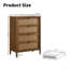 Commode 4 tiroirs Vichy