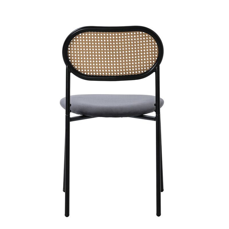 2 Alecsis Side Chairs in Grey