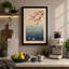 Cherry Blossom Over Water Japandi - Wrapped Canvas-1295411943-1295411946