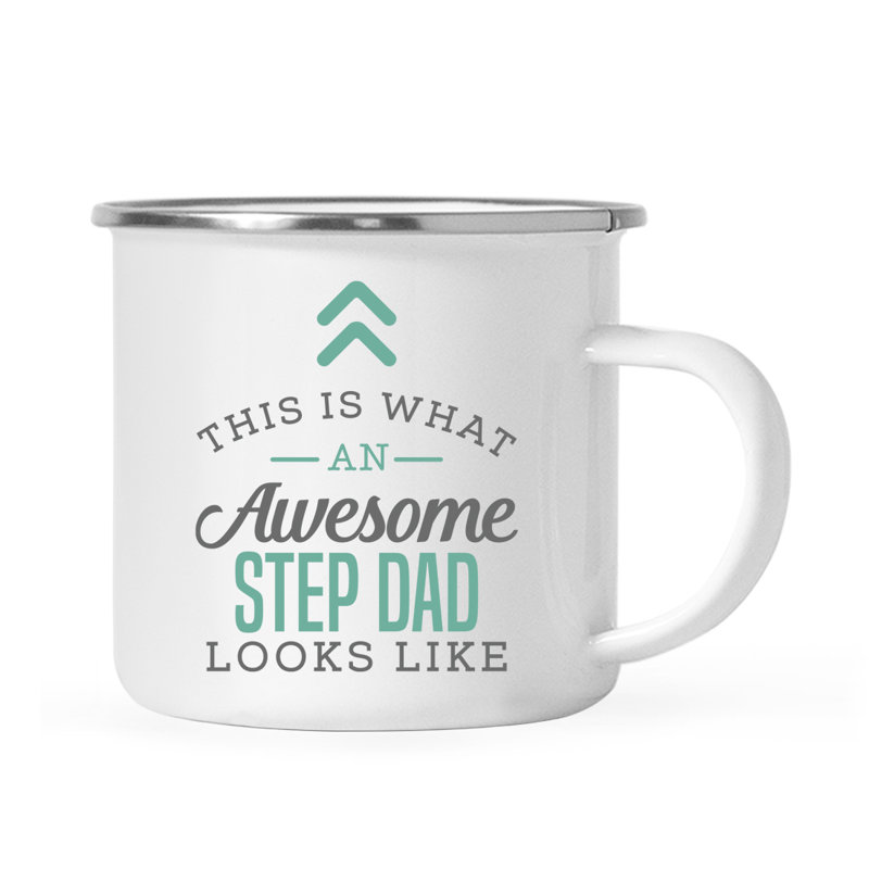 Stainless Steel Camping Mug, Step Dad