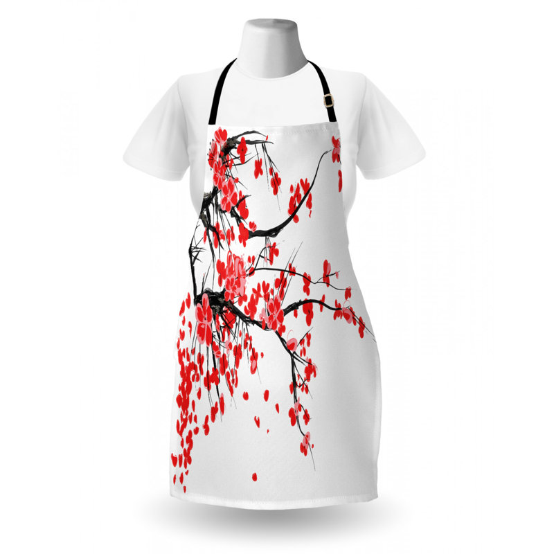 Tablier floral