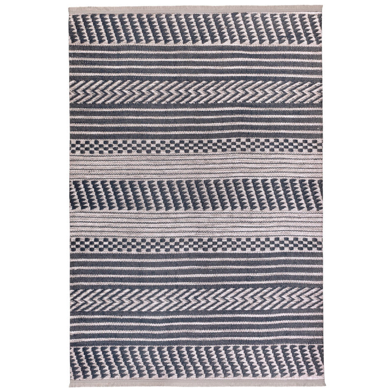 Tapis luxueux en velours, 5,2 x 7,5 pieds | 100% velours avec une hauteur de poils de 0,3 po | Revers antidérapant, chenille durable, facile d'entretien, lavable à la machine | Impression élégante pour la décoration de salon et de chambre à coucher