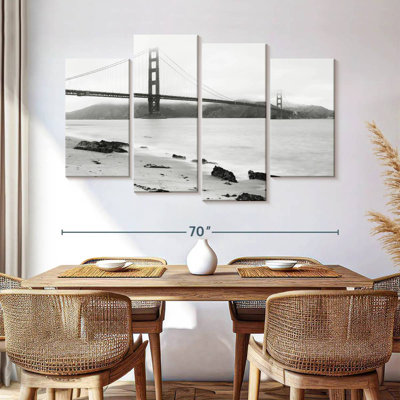 Pont Golden Gate - monochrome