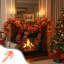 Fleurs de Noël artificielles de camélia-703073061