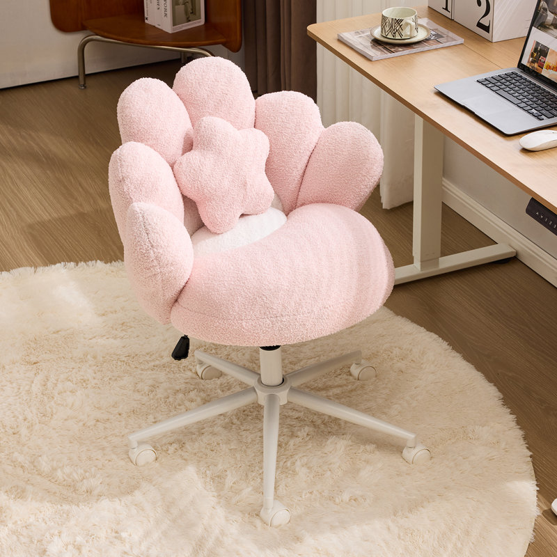 Chaise d'appoint Teddy, Rose