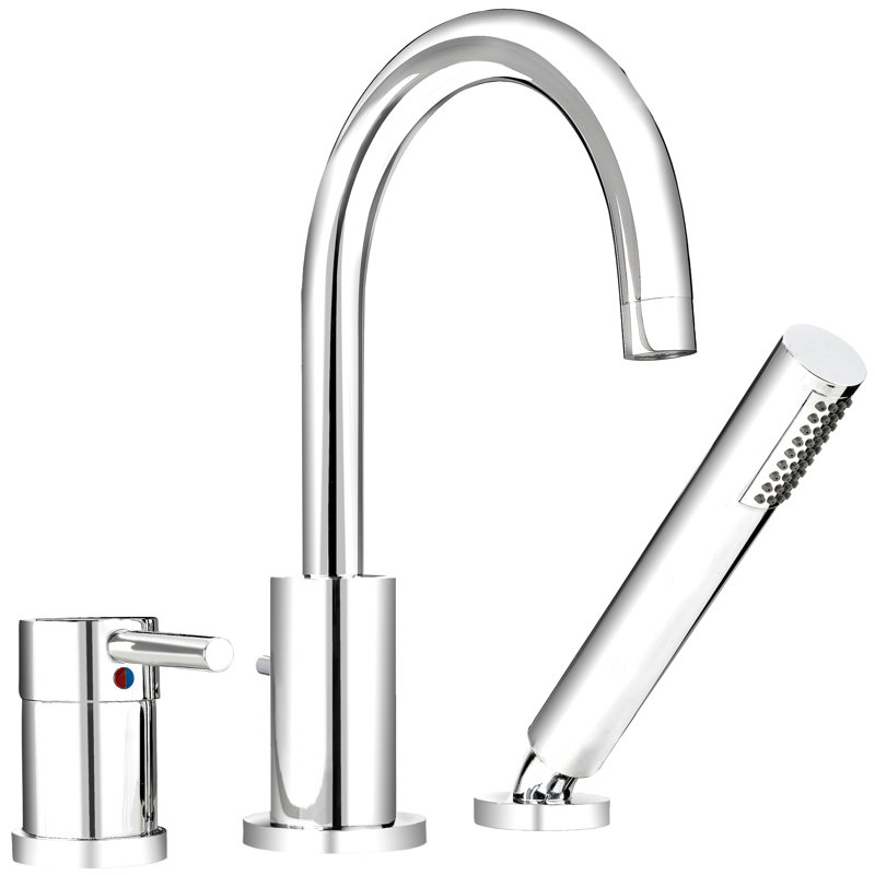 Delphi 1 Handle Deck Roman Tub Faucet with Diverter