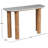 Siple 47'' Stone Top Console Table