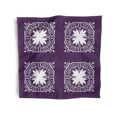 Chisum Polyester Geometric Square Napkin