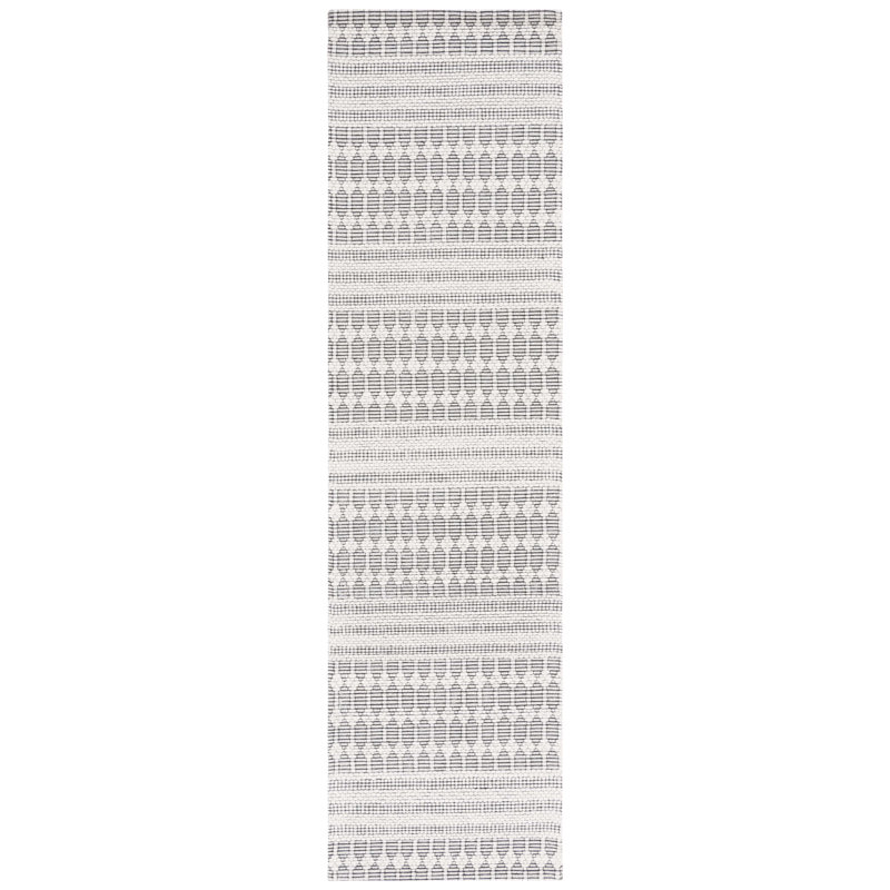 Tapis géométrique tissé à la main Marbella, Tapis de couloir 2 pi 3 po x 9 pi