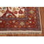 Tapis oriental ivoire fait à la main Oushak 4 x 6