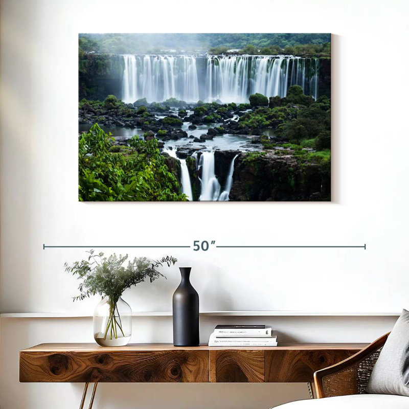 Alvord Vast Iguazu Falls, H 26 po x l 39 po