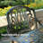  10-piece Outdoor Bar Set, All Weather Cast Aluminum Patio Bar Furniture With 8 Cushioned Swivel Bar Stools, Large 64" Square Patio Bar Height Table With Detachable Lazy Susan, 2" Umbrella Hole