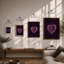 Fractured Light Modern - Framed Print-757315626-757315628