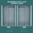 48"W X 76"H Single Shower Door, 8Mm Tempered Glass, 304 Stainless Steel Matte Black Frame, Watertight Design, Silent Sliding Luxury Look, For Apartments