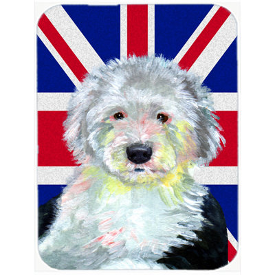 Union Jack Glass Cutting Board