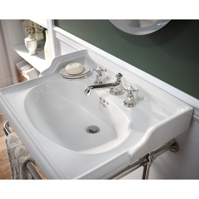 Edwardian™ Widespread Bathroom Faucet with Drain Assembly