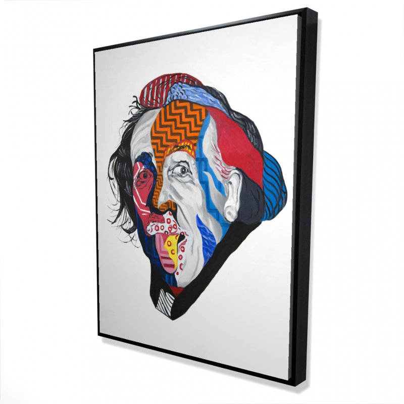 Abstrait, reproduction d'art sur toile par Albert Einstein