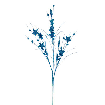 Vaporisateur 33 "Star and Ball Glitter, 6 par sac.