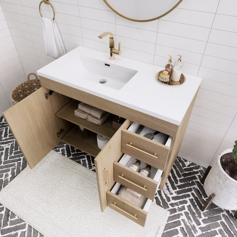 Meuble-lavabo simple l 42 po Spring