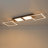 Dimmable Modern Geometric Led Flush Mount