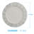  Distressed Tile Charger Set of 4