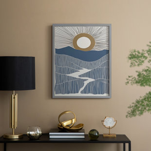 Abstract DXI Framed Print - Ready To Hang - Made in USA