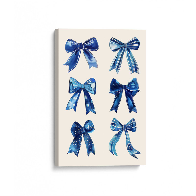 Impression sur toile Frosty Ribbons of Joy, Toile tendue avec châssis, H 18 po x l 12 po