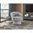 Yanitzia 27" Modern & Contemporary Swivel Chair with Corduroy Fabric Upholstery, 360-Degree Swivel, Foam over Pocket Coils-2137182161