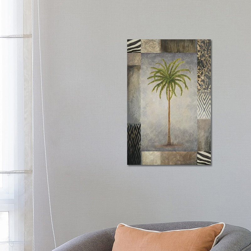 Sun Palm II by Michael Marcon - Wrapped Canvas Gallery-Wrapped Canvas Giclée, 66.04 cm H x 45.72 cm W x 1.91 cm D