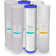 Max Water 20 inch x 4.5 inch, Sediment GAC CTO Reverse Osmosis Replacement Filter Cartridge
