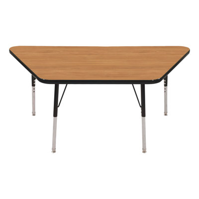 Adjustable Height Trapezoid Activity Table