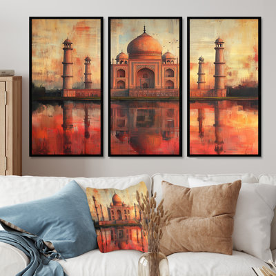 Couronne du palais, photo du Taj Mahal I - ensemble de salon Taj Mahal