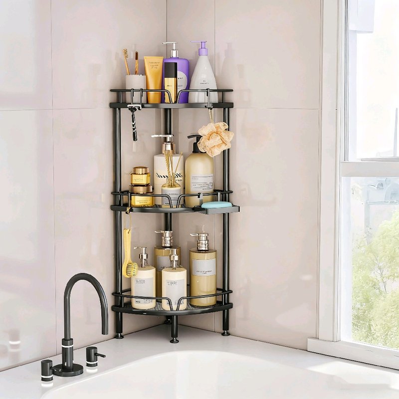 Freestanding Stainless Steel Shower Caddy