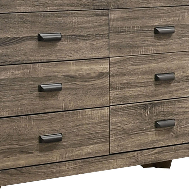 Commode double 6 tiroirs Louria
